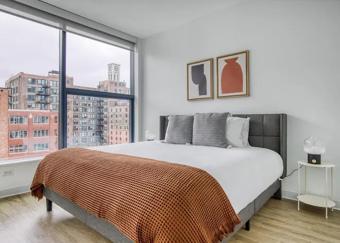 W Loop 1br W Gym Pool In Heart Of Greektown Chi-533 * Chicago